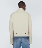 Bottega Veneta Coated cotton blouson jacket