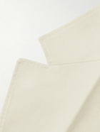 Brunello Cucinelli - Herringbone Twill Blazer - Neutrals