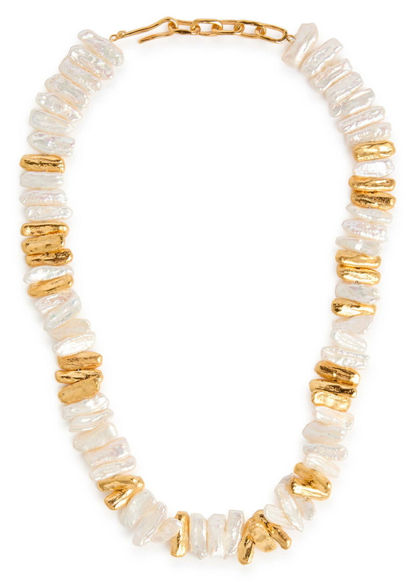 Photo: Joanna Laura Constantine Cultured Two-tone Necklace - Gold - One Size
