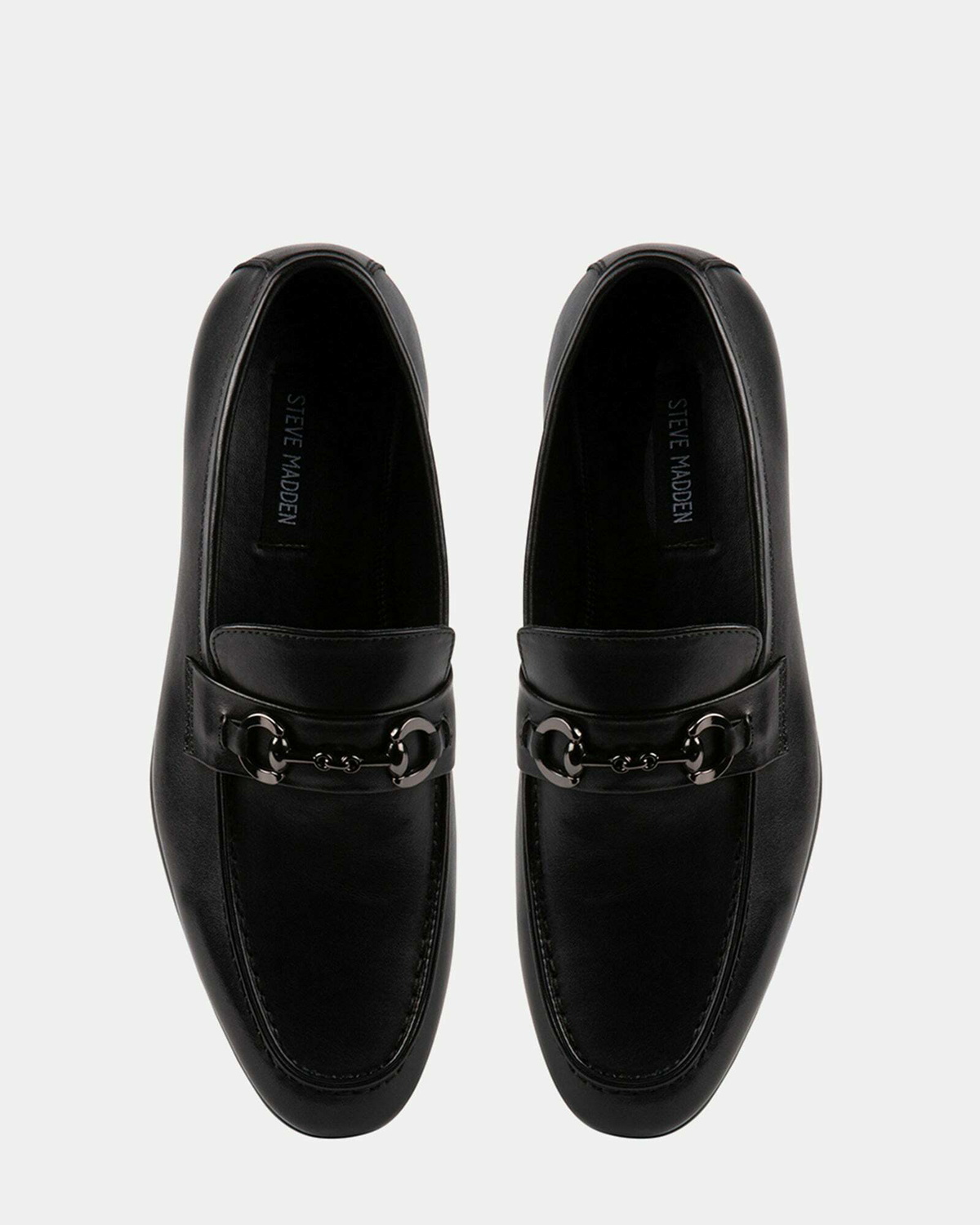 Steve Madden Ledger Loafers in Black