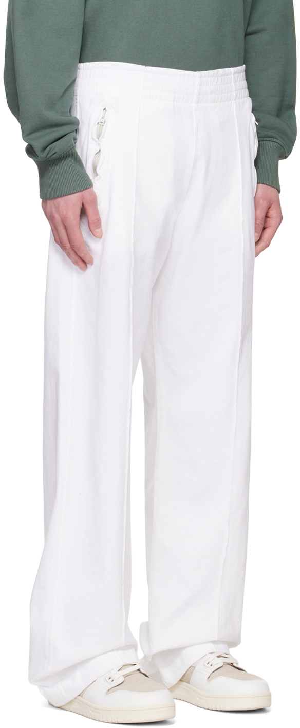 Acne Studios White Relaxed Fit Lounge Pants Acne Studios