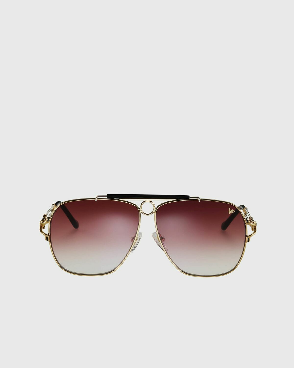 Vintage Frames Sniper 24 Kt Two Tone Yellow Gold Gold Eyewear