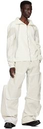CARNET-ARCHIVE Off-White Ruined Mass Trousers