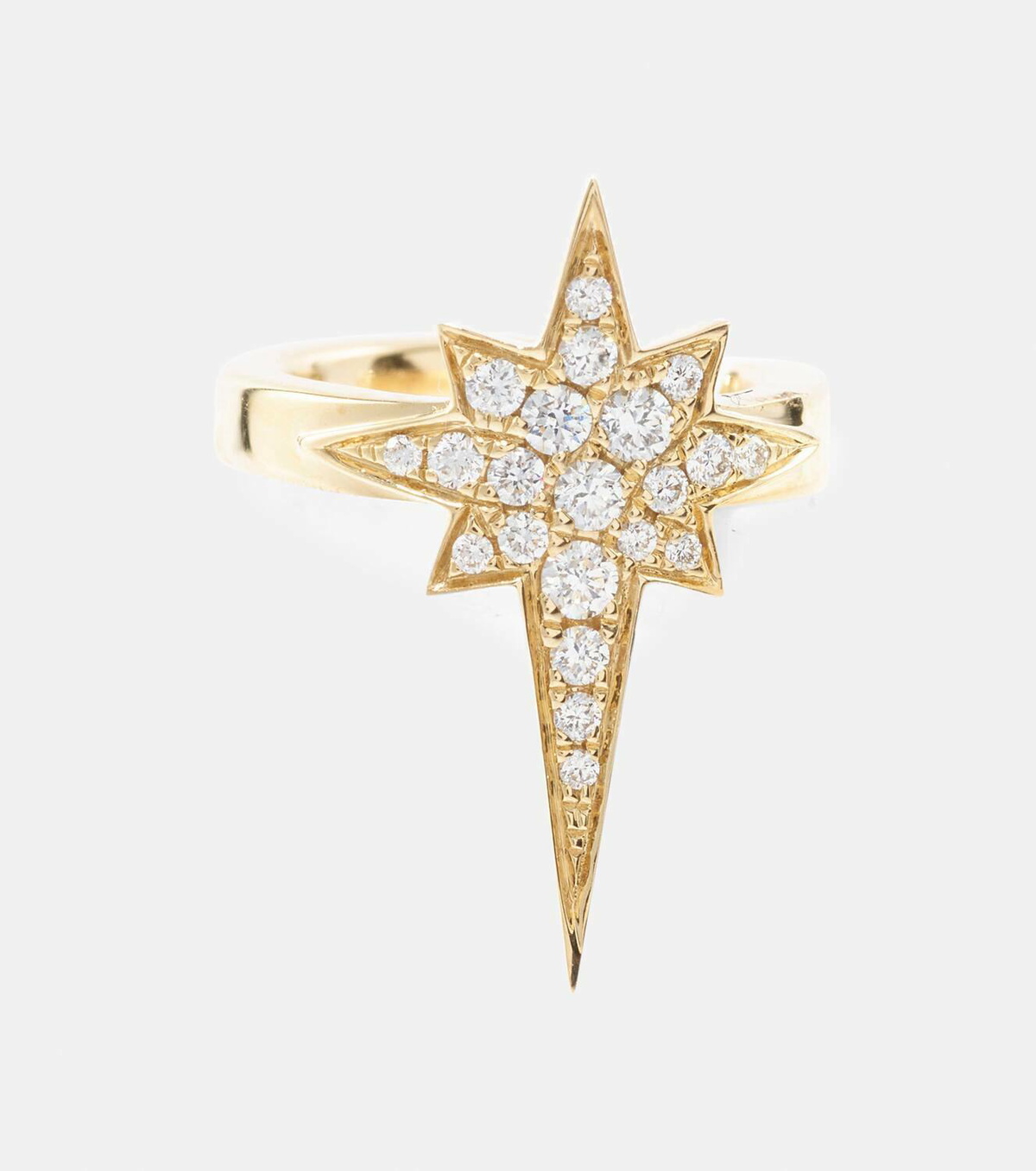 Robinson Pelham North Star 14kt gold ear cuffs with diamonds