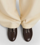 Jil Sander Leather lace-up loafers