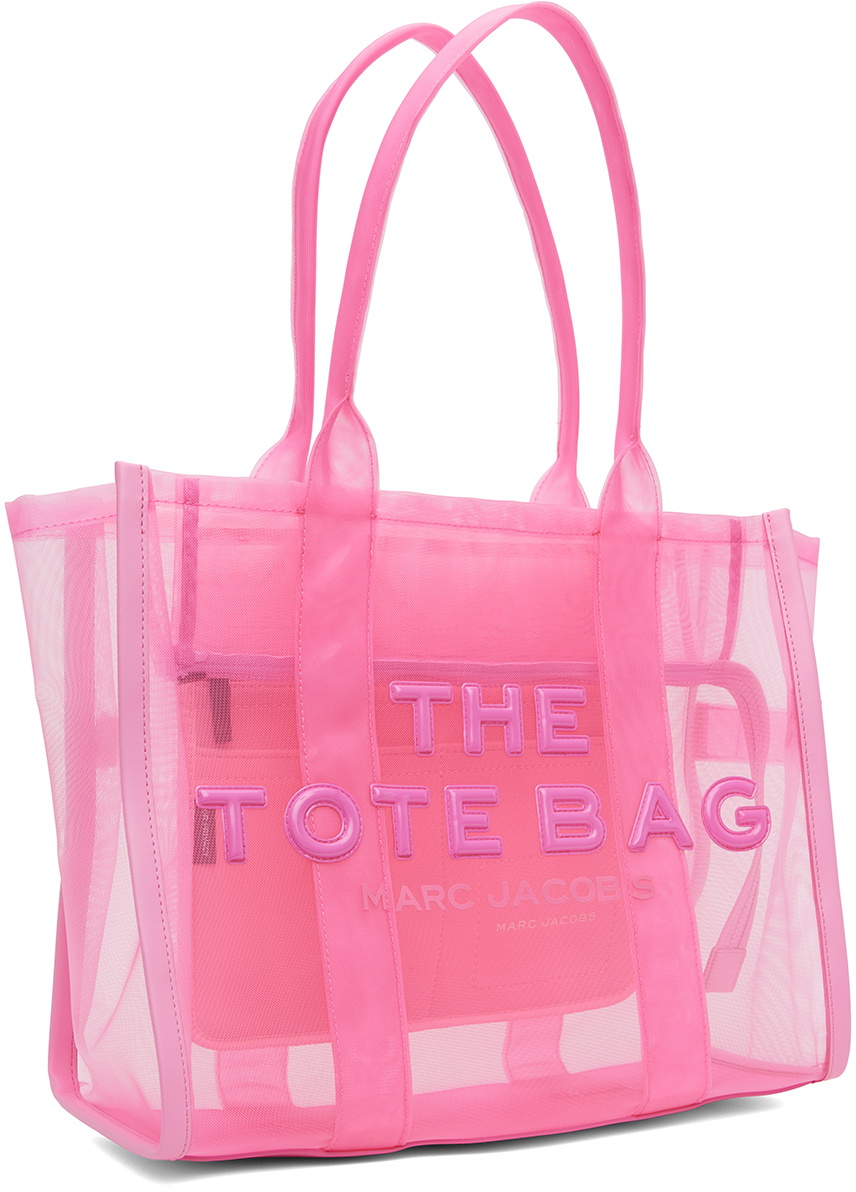 Marc Jacobs Pink 'The Mesh Large Tote Bag' Tote