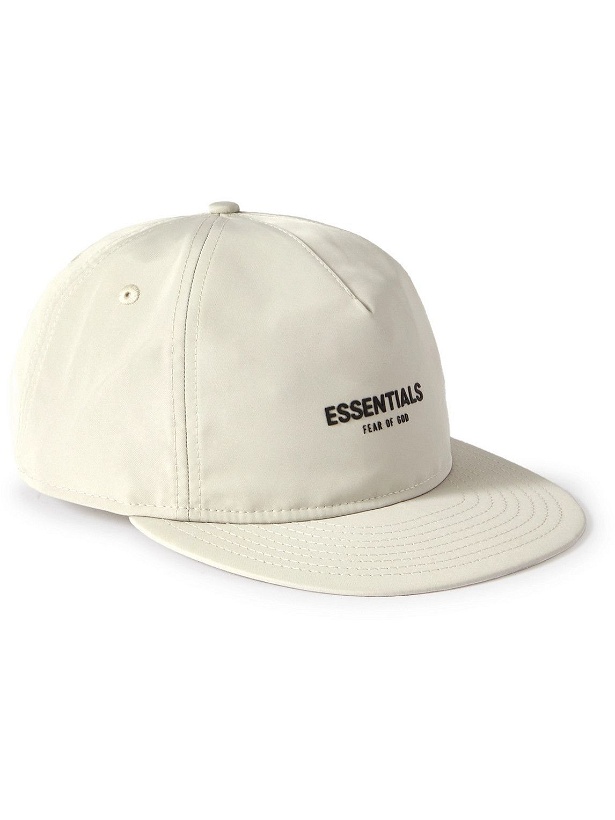 Photo: Fear of God Essentials - New Era Logo-Print Shell Baseball Cap
