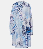 Dries Van Noten Printed cotton voile shirt