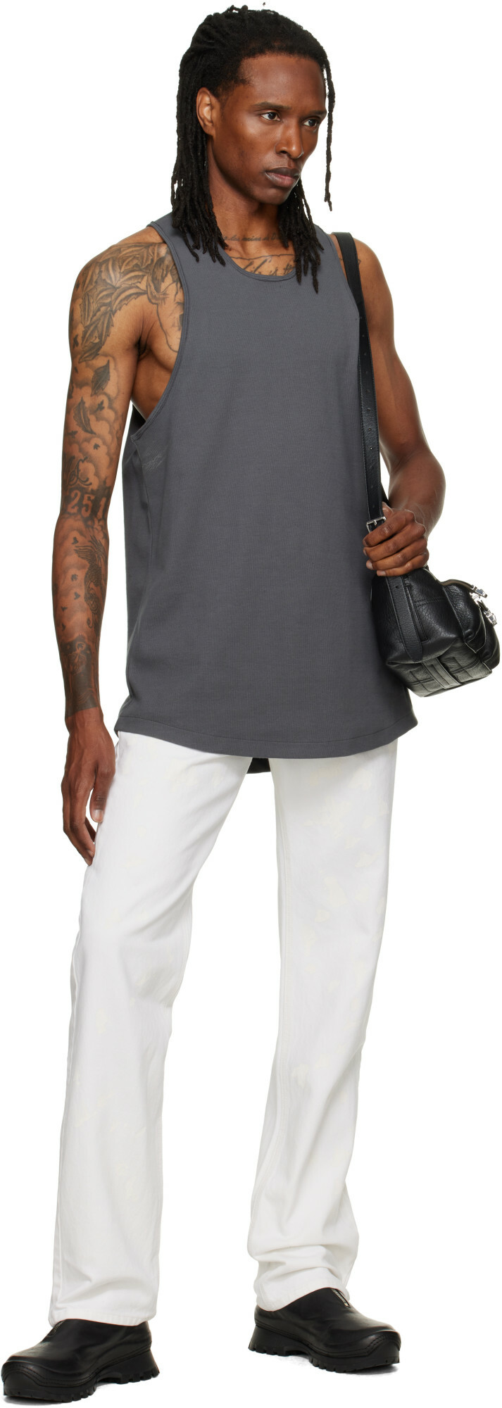 ALEXANDER DIGENOVA White Painter Jeans