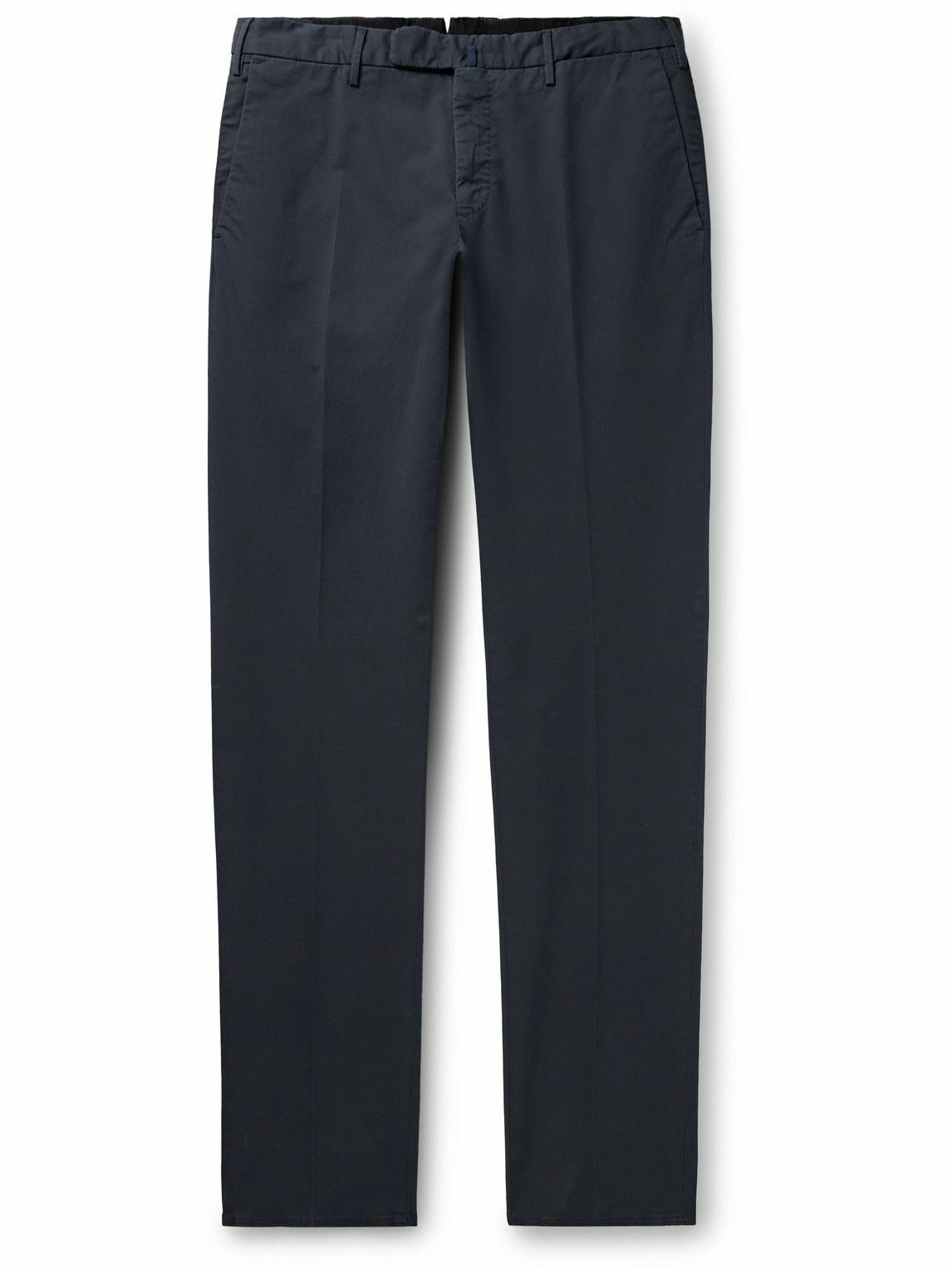 Incotex - Venezia 1951 Slim-Fit Cotton-Blend Twill Trousers - Blue Incotex