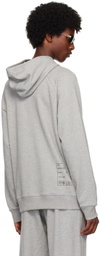 Olly Shinder Gray Split Hoodie