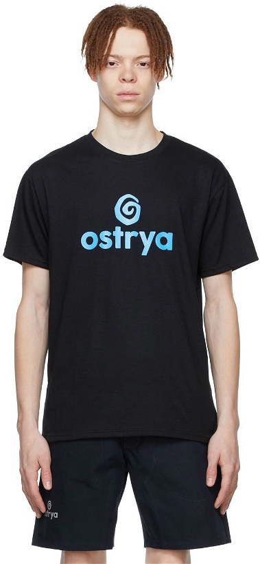 Photo: Ostrya Black Cotton T-Shirt