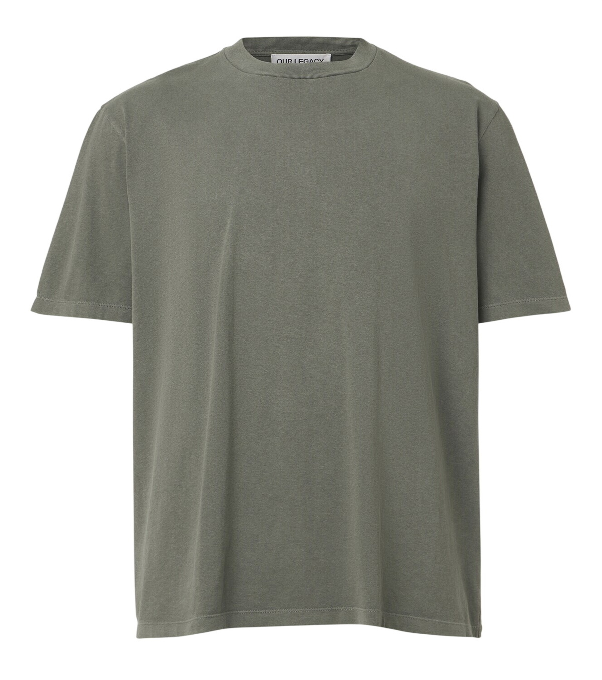 Our Legacy Men's Big T-Shirt in Dark Grey Melange Our Legacy