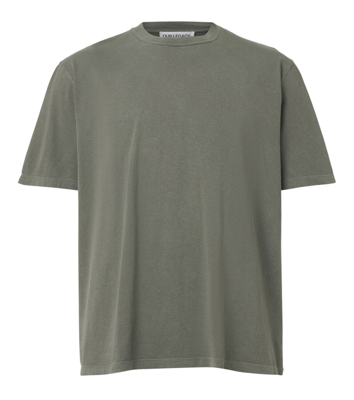 Photo: Our Legacy Box cotton jersey T-shirt