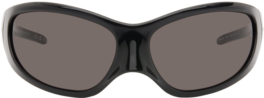Balenciaga Black Skin XXL Cat Sunglasses Balenciaga
