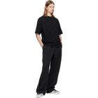 Casablanca Black Raised Monogram Track Pants