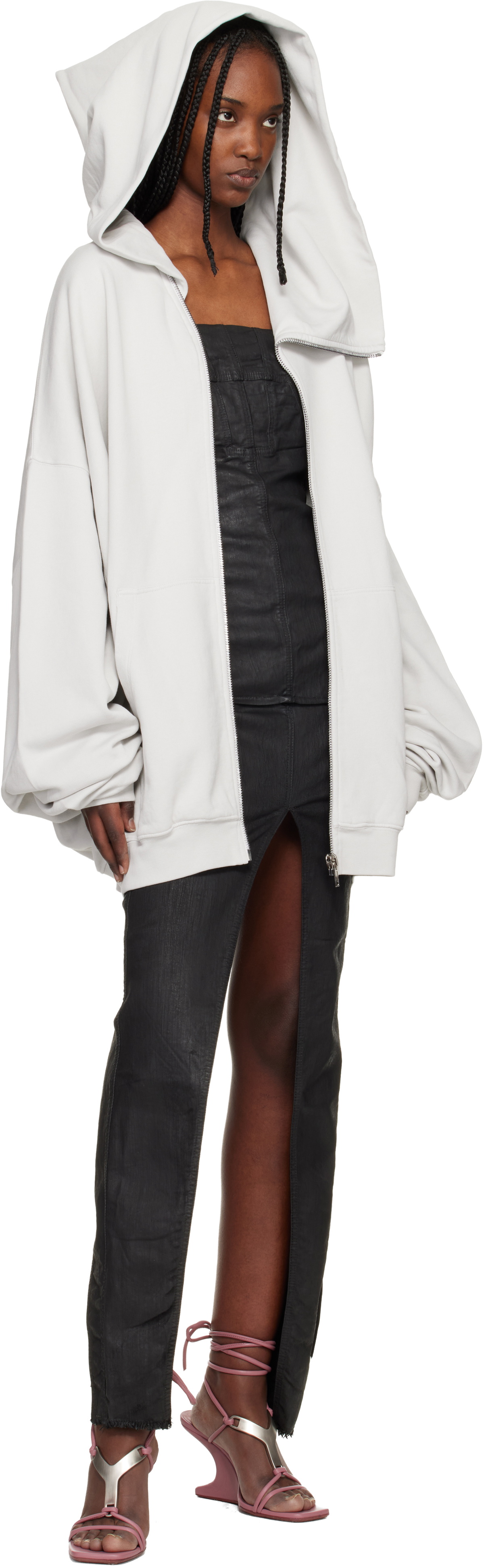 Rick Owens DRKSHDW Off-White Temple Mountain Hun Hoodie