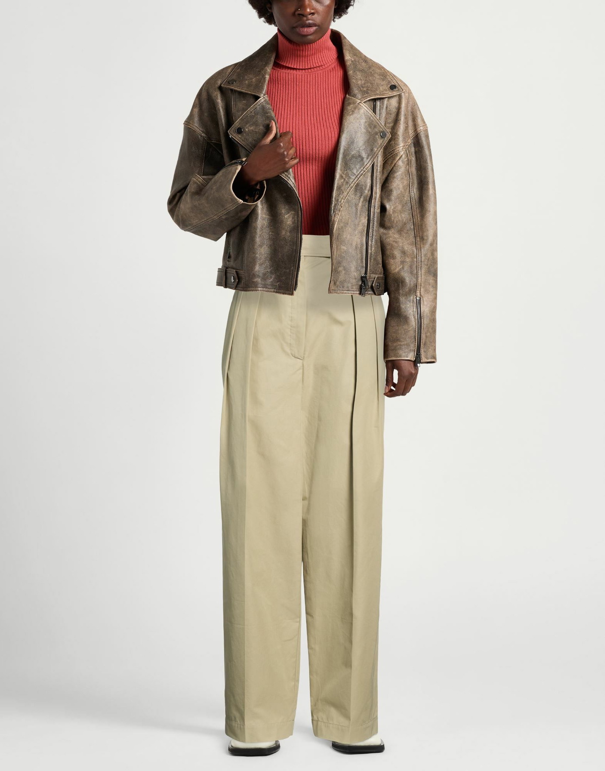 La Doublej Womens Pants in Sage green
