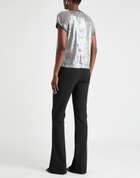 Manila Grace Womens Top in Grey