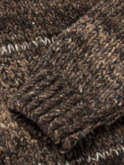 Visvim - Amplus Intarsia Striped Wool Sweater - Brown