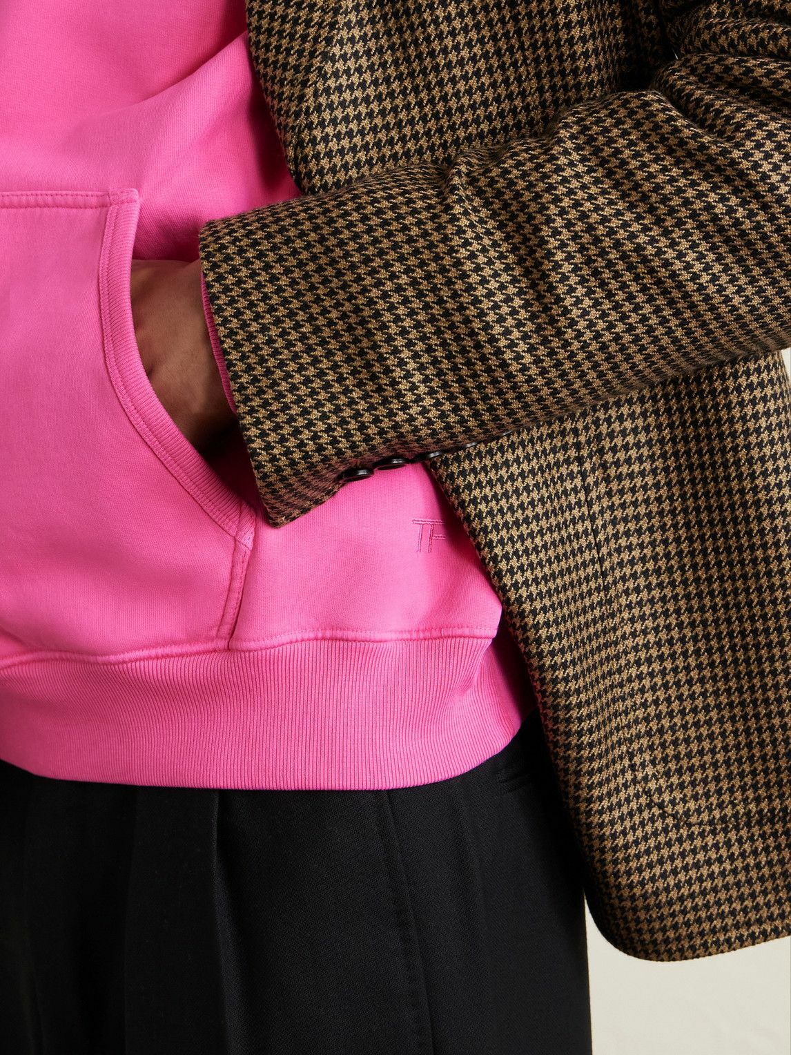 TOM FORD - Organic Cotton-Jersey Hoodie - Pink