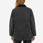 Dickies Women's Duck Canvas Chore Coat in Black