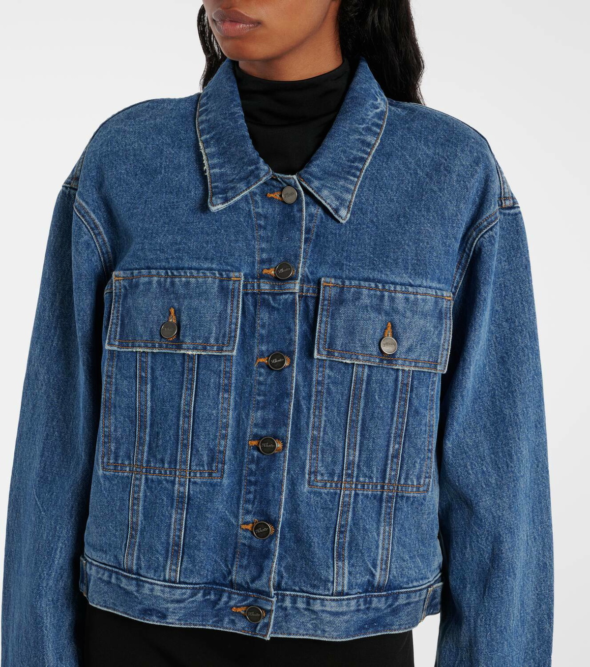 Khaite Saunder denim jacket