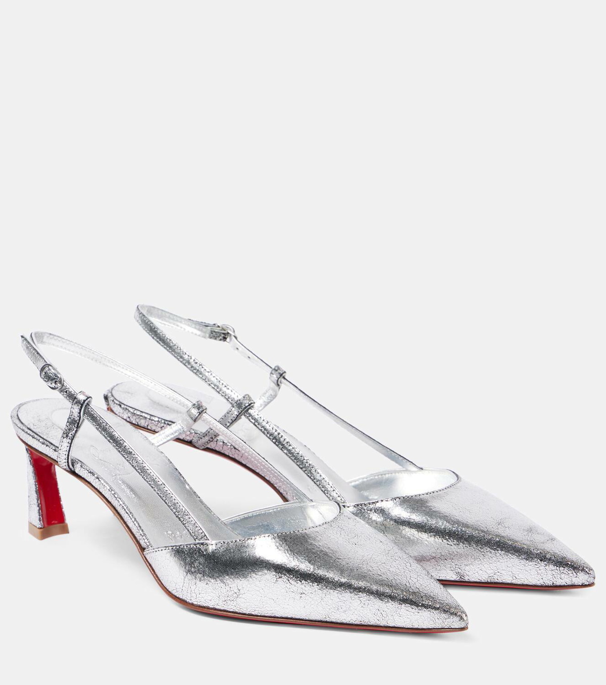 【CHRISTIAN LOUBOUTIN】Condoroline CHRISTIAN LOUBOUTIN Condoroline 55 cutout suede slingback