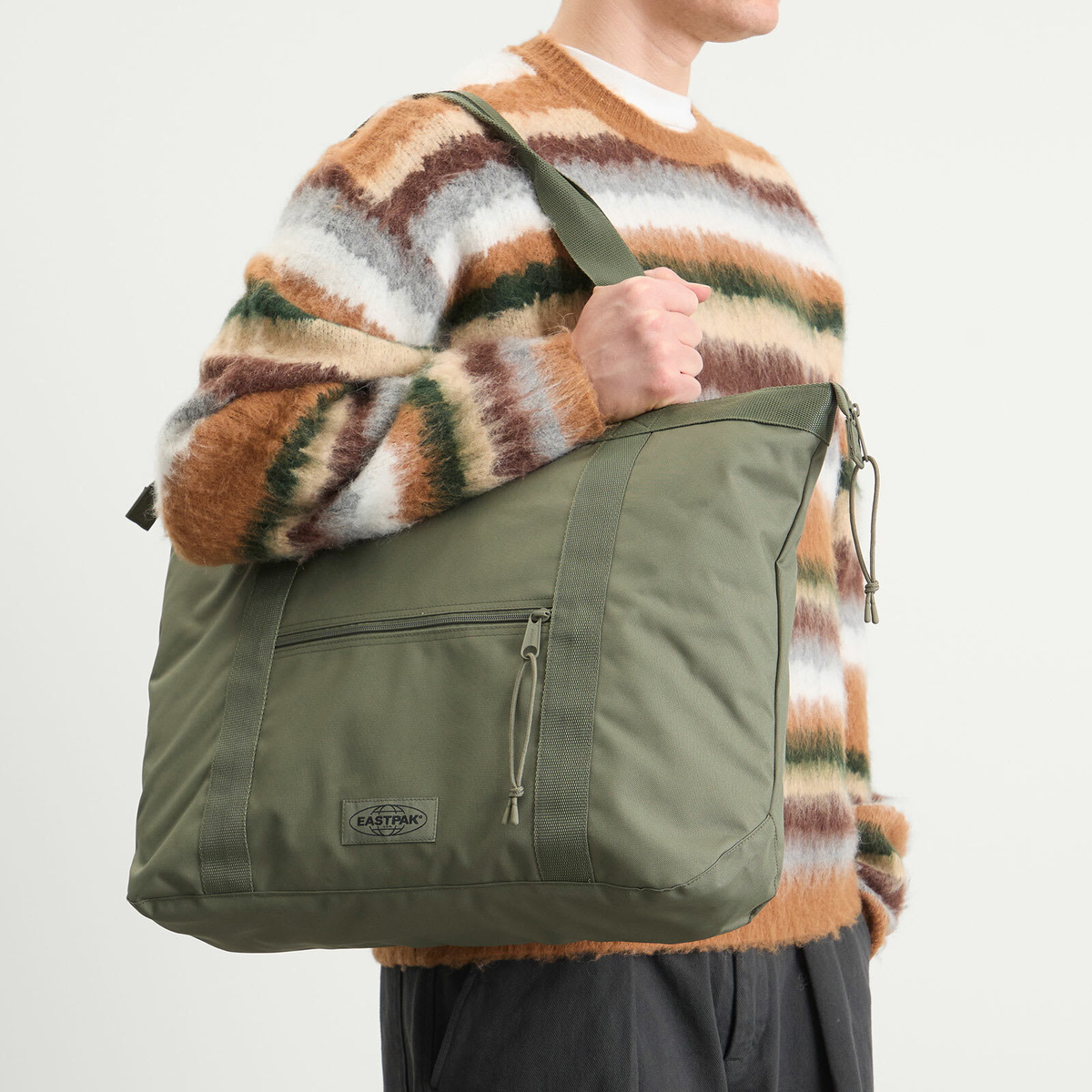 Eastpak Travel Tote Bag in Monotone Khaki 