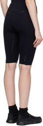 ROA Black Compression Biker Sport Shorts
