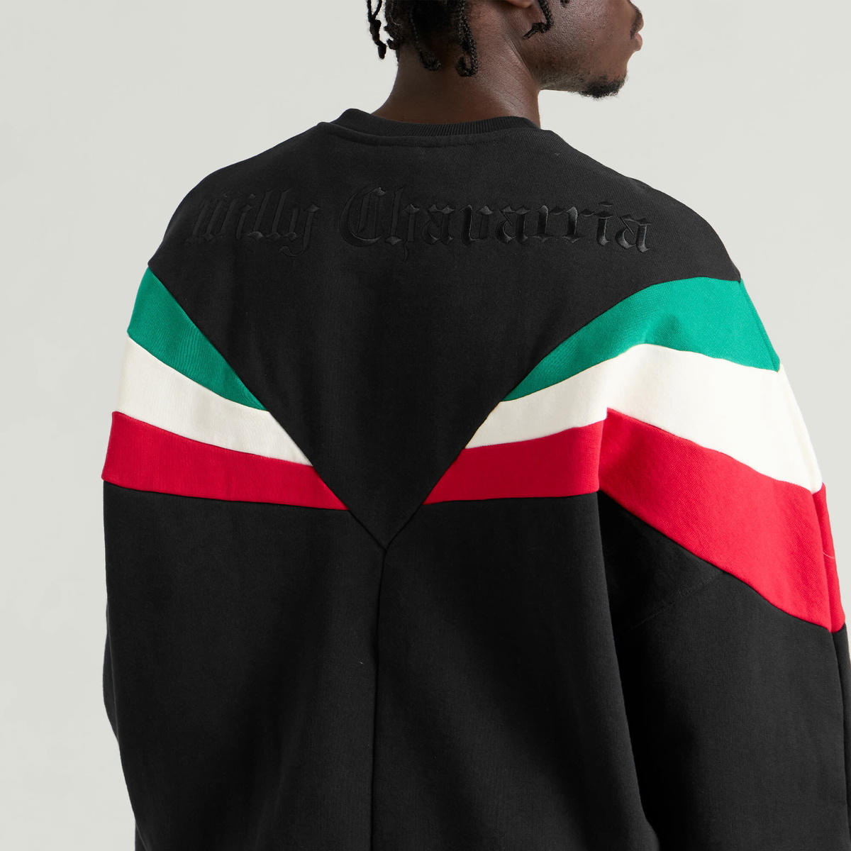Adidas Men's x Willy Chavarria Chicano Sweatshirt in Black
