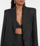 Alex Perry Prinstripe Lurex® blazer
