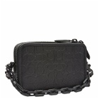 Coach Men's Charter Crossbody Bag in Blackout Signature Leather