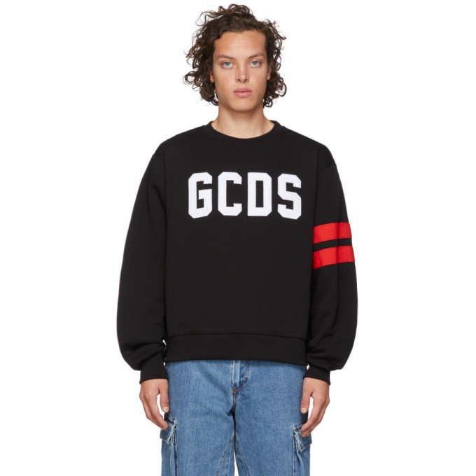 Photo: GCDS Black Logo Sweatshirt