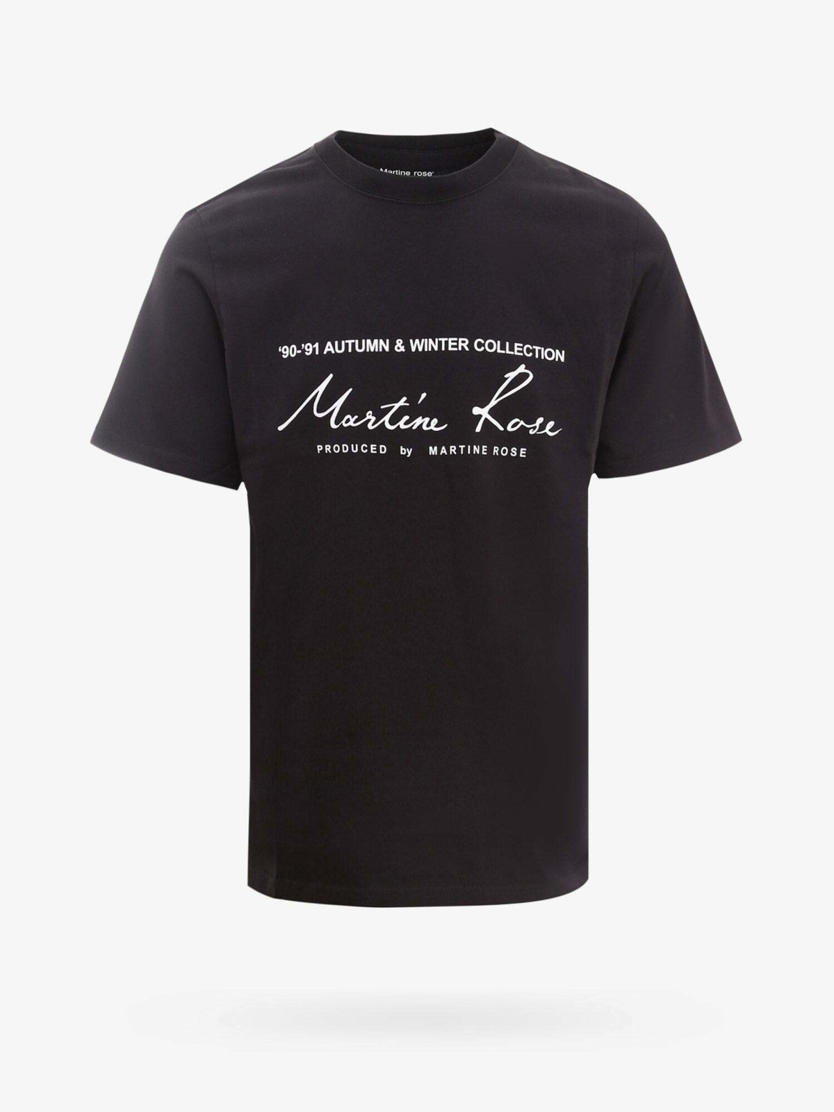 Martine Rose T Shirt Black Mens Martine Rose