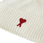 AMI Paris Women's Red ADC Beanie in Multi 