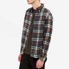 Beams Plus Button Down Shaggy 30/2 Check Shirt