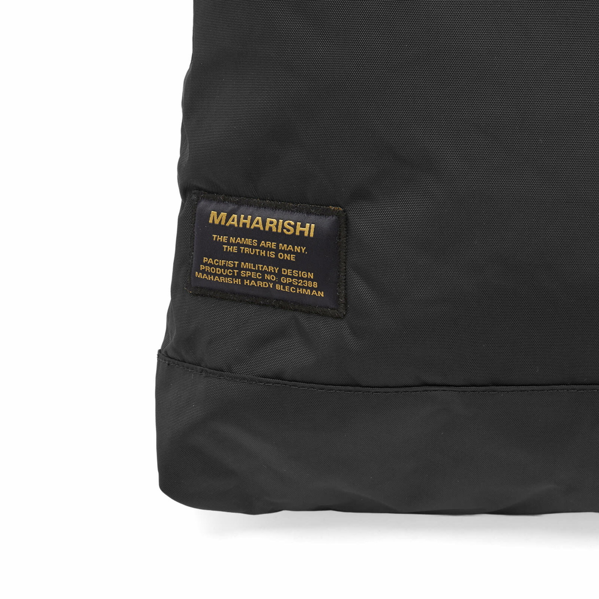 Maharishi Men's M.A.L.I.C.E Monk Sling Bag in Black 