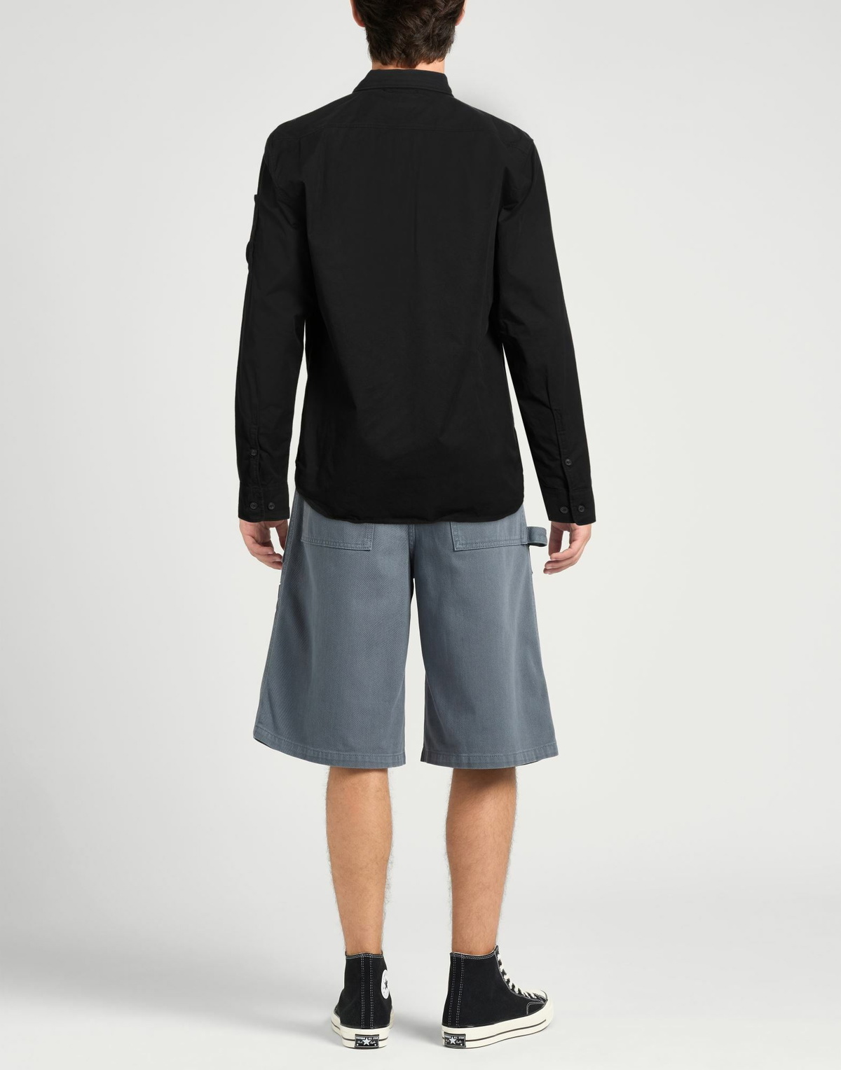 C. p. Company Mens Shirt in Black