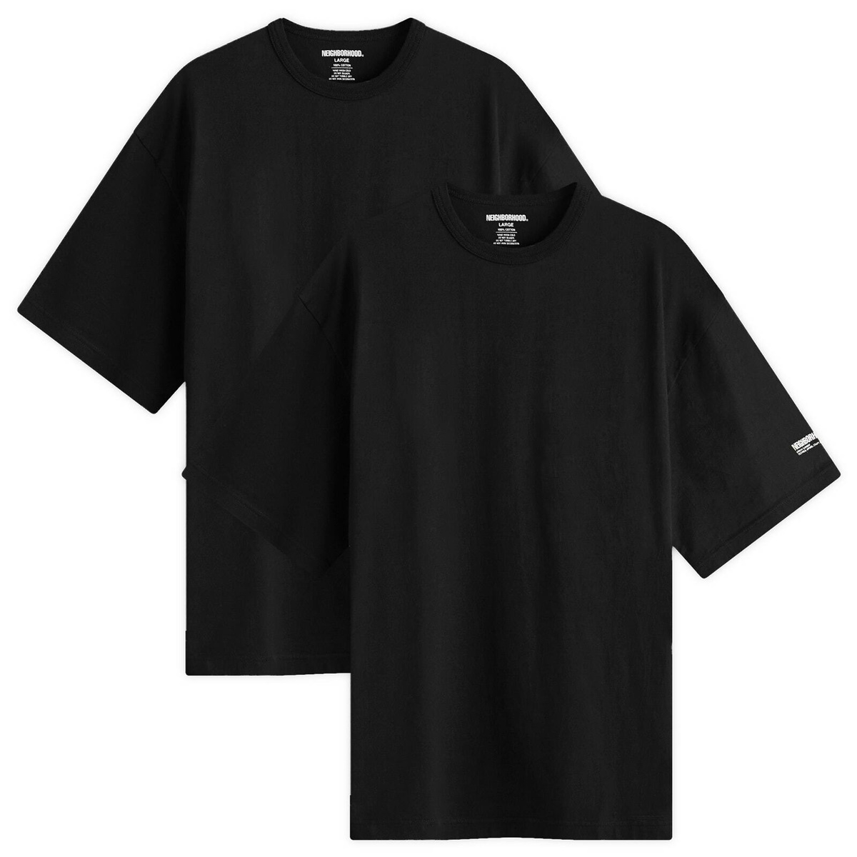 Neighborhood Men's Sheltech Pocket T-Shirt in Black Neighborhood
