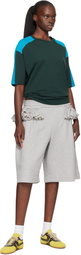 Dries Van Noten Green & Blue Loose Fit T-shirt