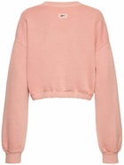 REEBOK CLASSICS - V-neck Cropped Sweatshirt