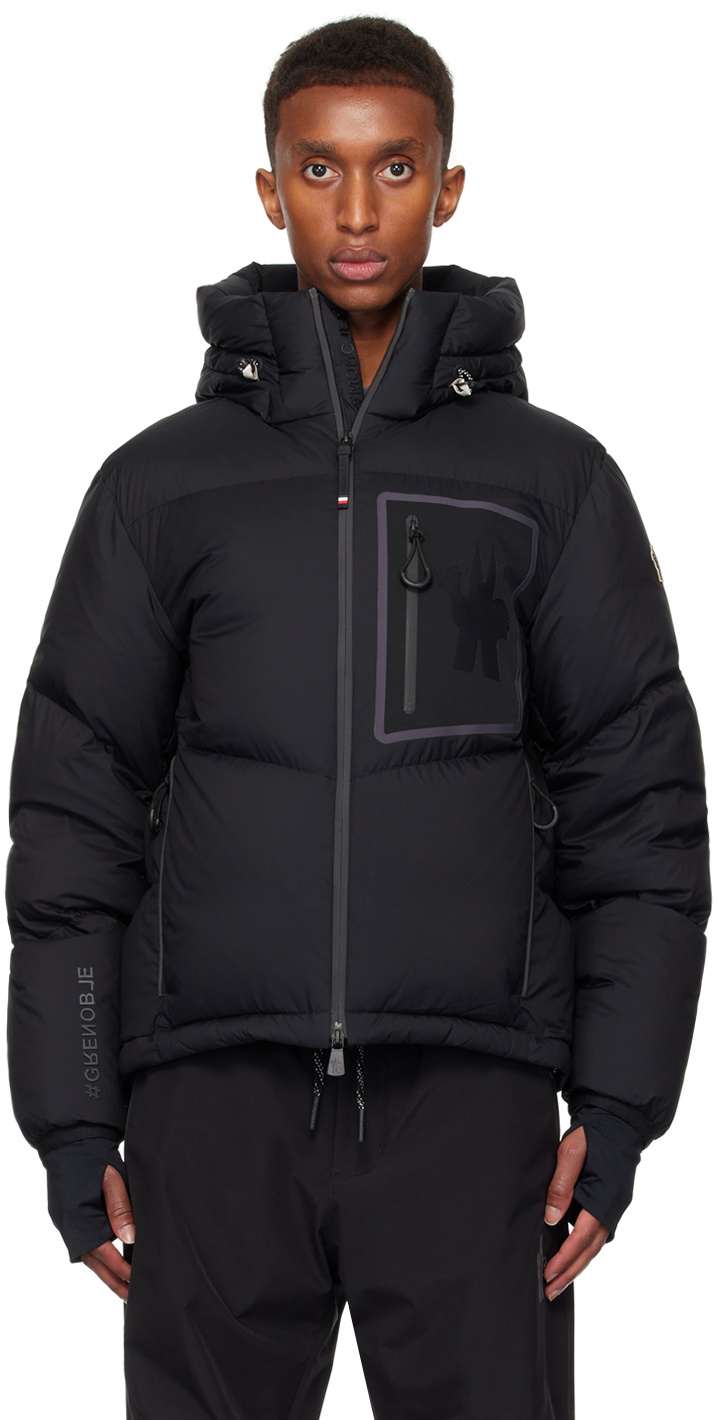 Moncler Grenoble Black Mandres Down Jacket Moncler Grenoble