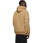 Balenciaga Tan Symbolic Logo Hoodie