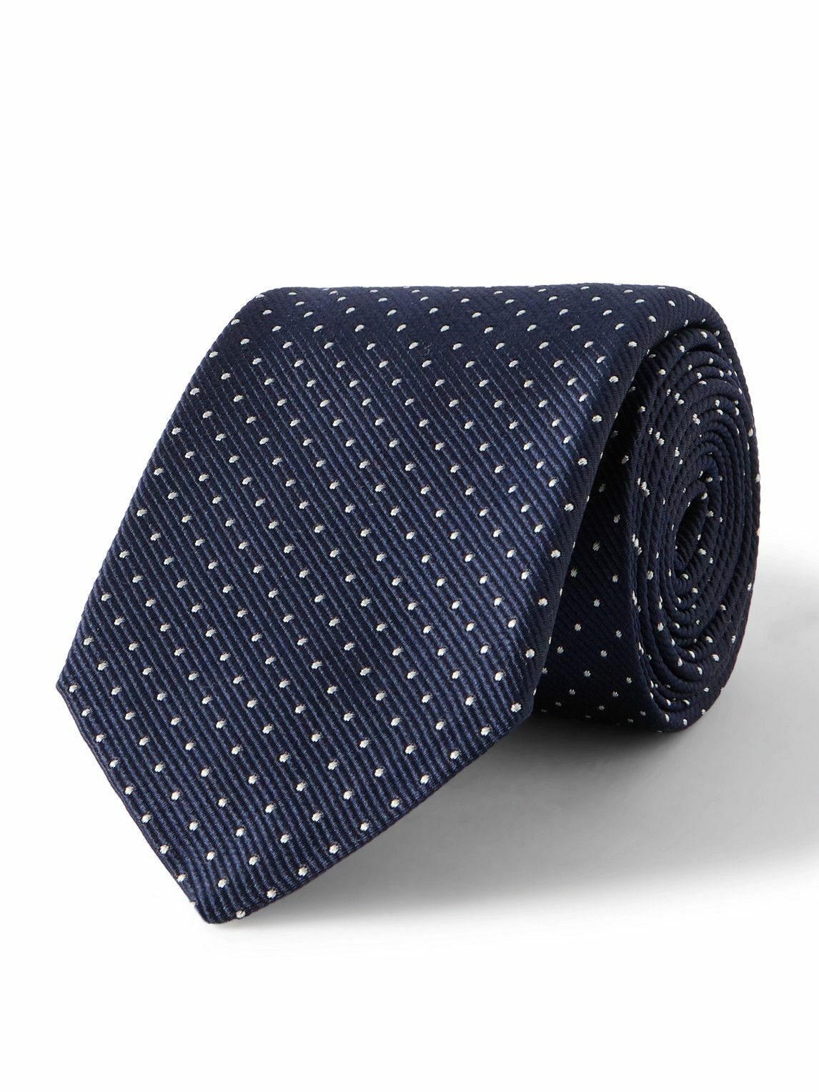 Loro Piana - Polka-Dot Silk-Twill Tie