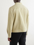 FRAME - Suede Trucker Jacket - Neutrals