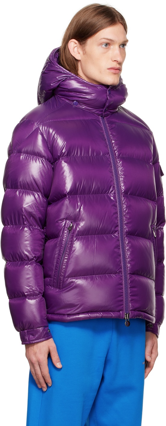 Moncler Purple Maya Down Jacket Moncler