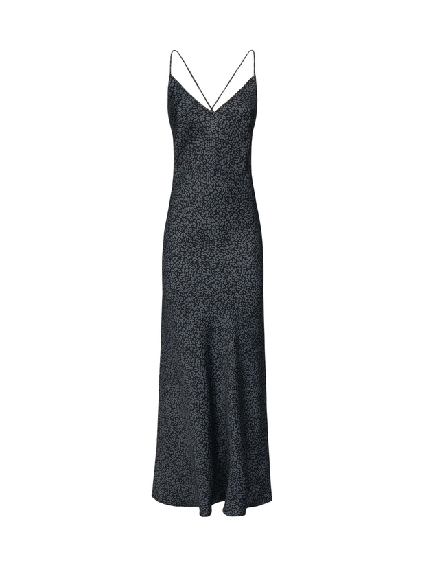 Photo: MC2 Saint Barth Eydis Animal Print Satin Slip Dress