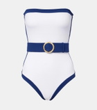 Alexandra Miro Whitney belted swimsuit
