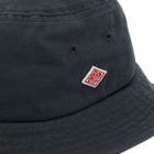 Danton Men's Logo Bucket Hat in Charcoal